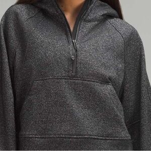 Lululemon Scuba Oversized  Half-Zip Hoodie *Spark
Black / Silver